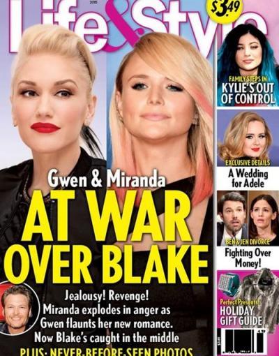 Gwen Stefani & Miranda Lambert: Fighting Over Blake Shelton?!